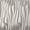 Ekena Millwork 19 5/8in. W x 19 5/8in. H Leandros EnduraWall Decorative 3D Wall Panel Covers 2.67 Sq. Ft. WP20X20LEBCR - alternate 1